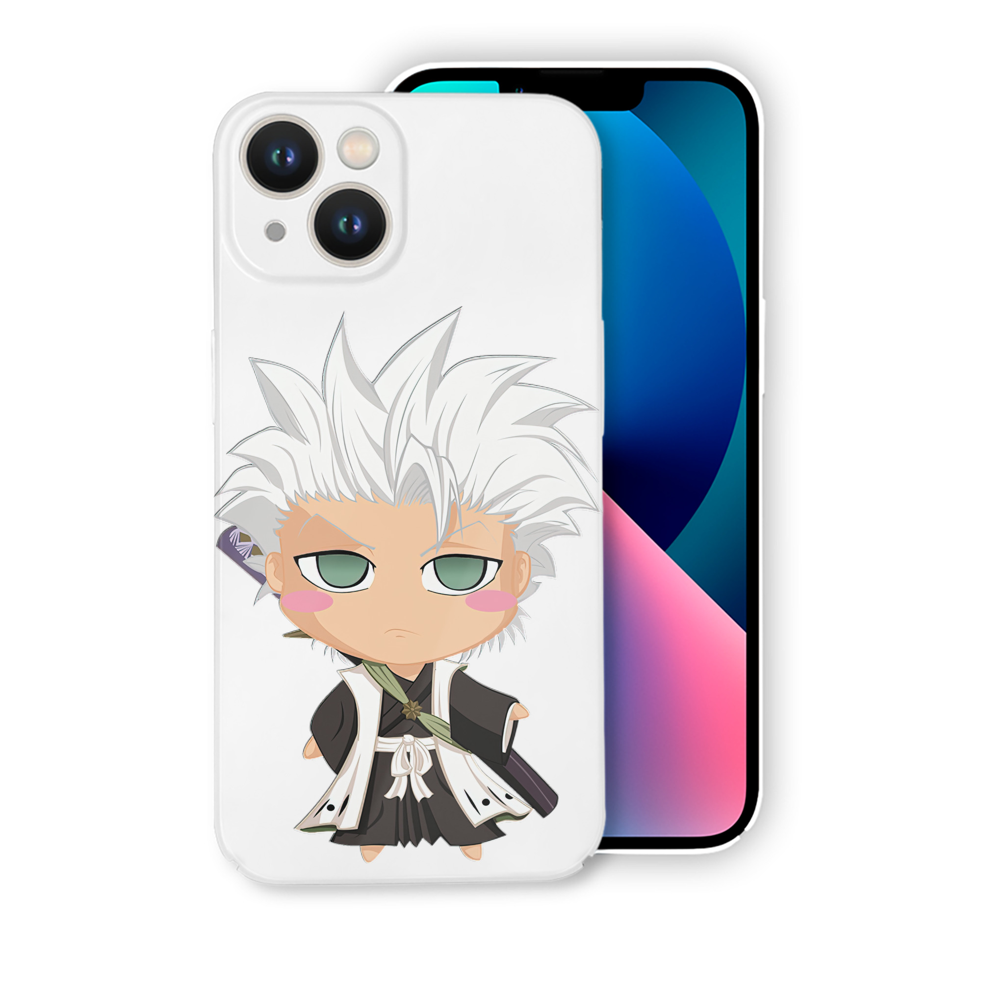 （画像用） ブリーチ 日番谷冬獅郎（ひつがや とうしろう） BLEACH Hitsugaya Toushirou 【iPhone 14シリーズ対応】ハードケース